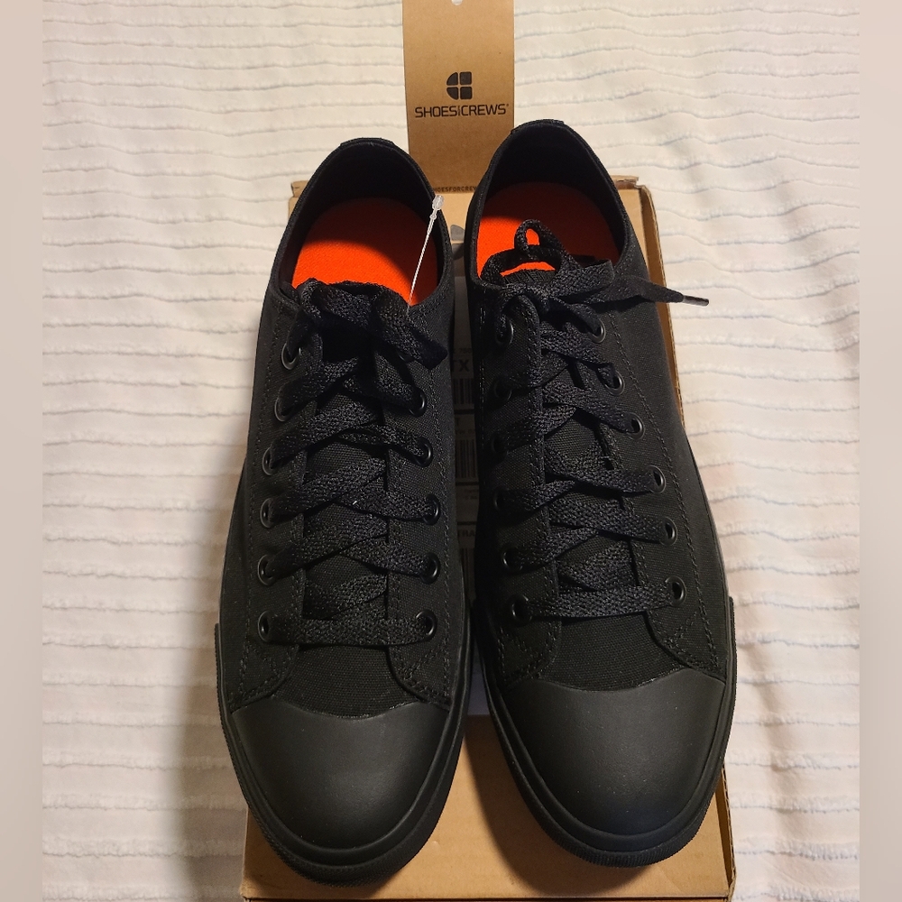 NWT Shoes For Crews Black Women's Non-slip Sneakers